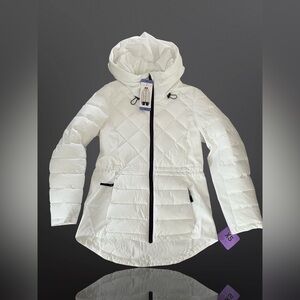 Tommy Hilfiger Womens Ladies Quilted
Winter Jacket White Size XS